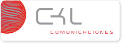 logo CKL COMUNICACIONES  S. Coop. And.