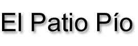 logo EL PATIO PÍO S. Coop. And.